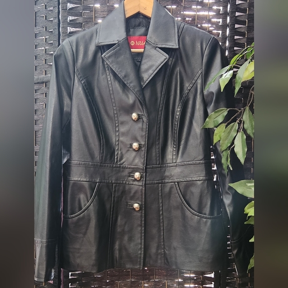 NUAGE faux leather jacket - Picture 1 of 13